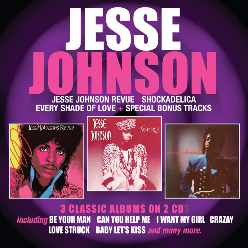 ジェシー・ジョンソンの初期3作が5曲ボーナス付きの2枚組CDとしてリイシュー - NPG Prince Site